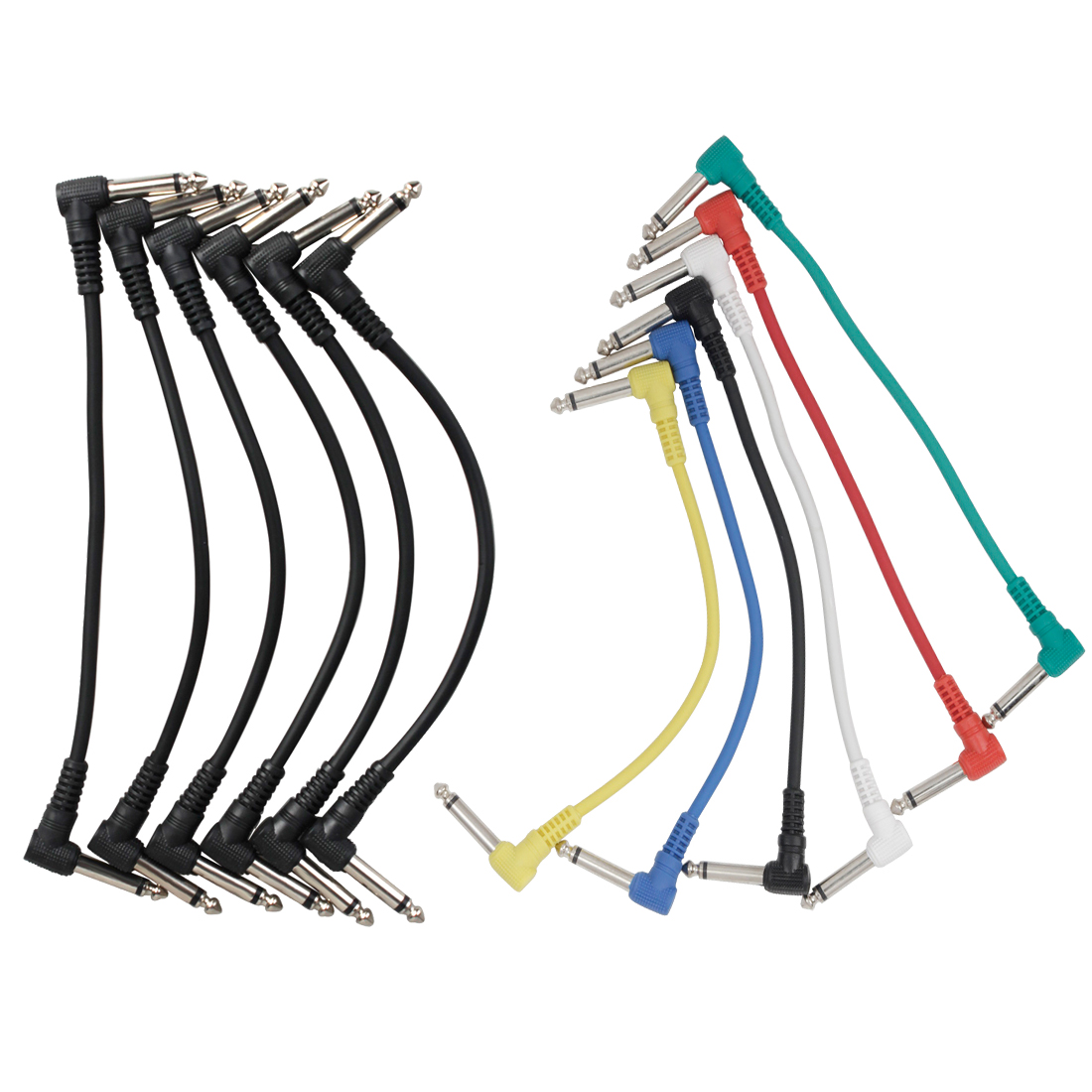 Audio Music Effect - 6Pcs Gitarre Effekt Pedal Kabel Verbindungsleitung