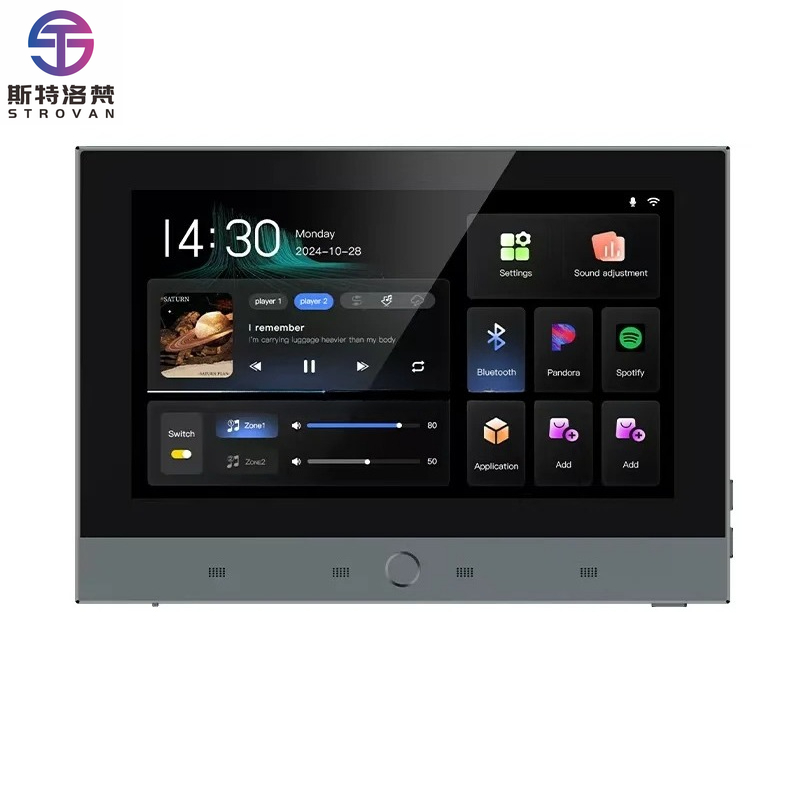 Audio Music System For Home - Touchscreen-Fernbedienung Kabelloses WLAN-Wandmontagesystem für Heimkino Smart