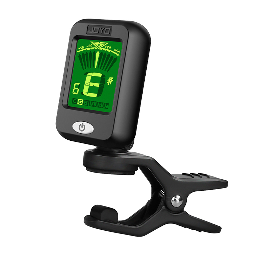 Guitar Tuner Clip - JOYO JT-09 Gitarren-Stimmgerät zum Aufstecken, digitales