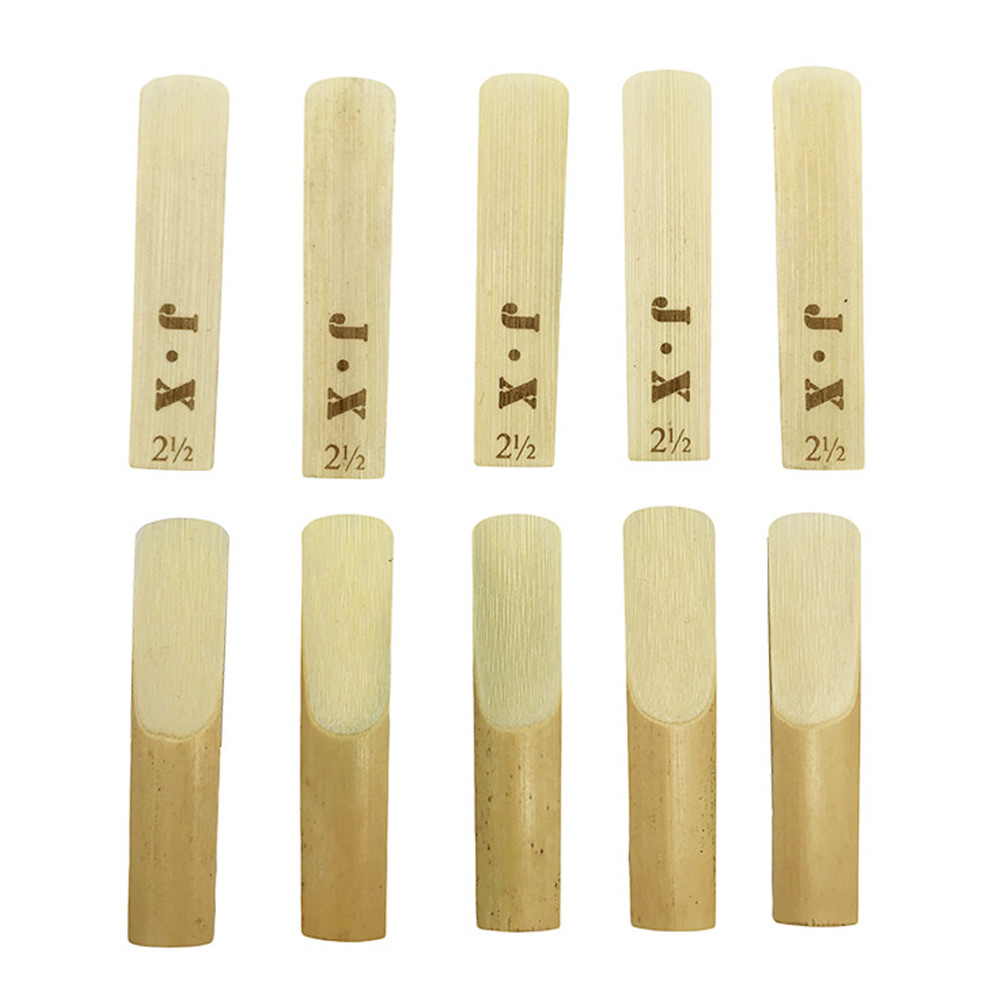 Clarinet Care Kit - 10 Stück Saxophonblätter, Stärke 2,5, für