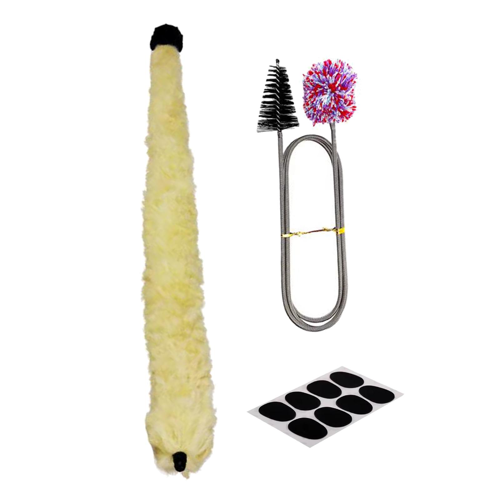 Clarinet Care Kit - Klarinetten-Reinigungsset, Reinigungswerkzeuge für Holzblasinstrumente, Pflegeset, Pflegeset,