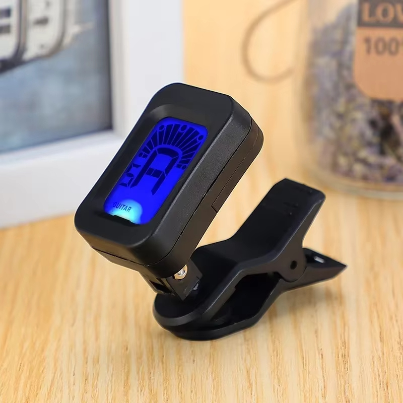 Guitar Tuner Clip - Miwayer Professional 360 ° Clip-On Gitarrenstimmgerät,