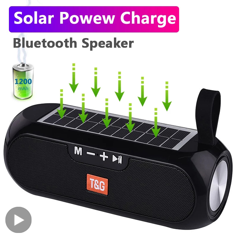 Audio Music System For Home - Solar Radio FM Outdoor Tragbare Drahtlose