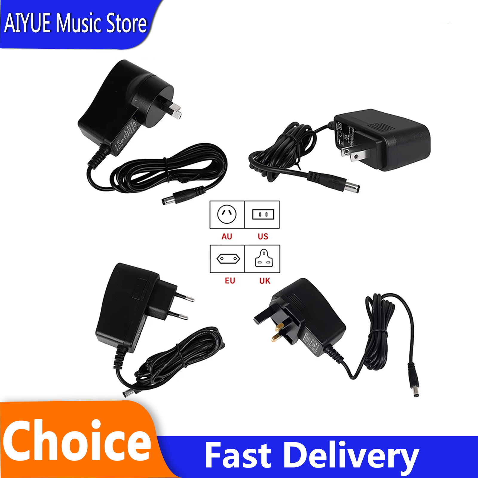 DC 9V 1,2A Gitarrenpedal-Netzt – Audio Music Effect Bewertung und Preis