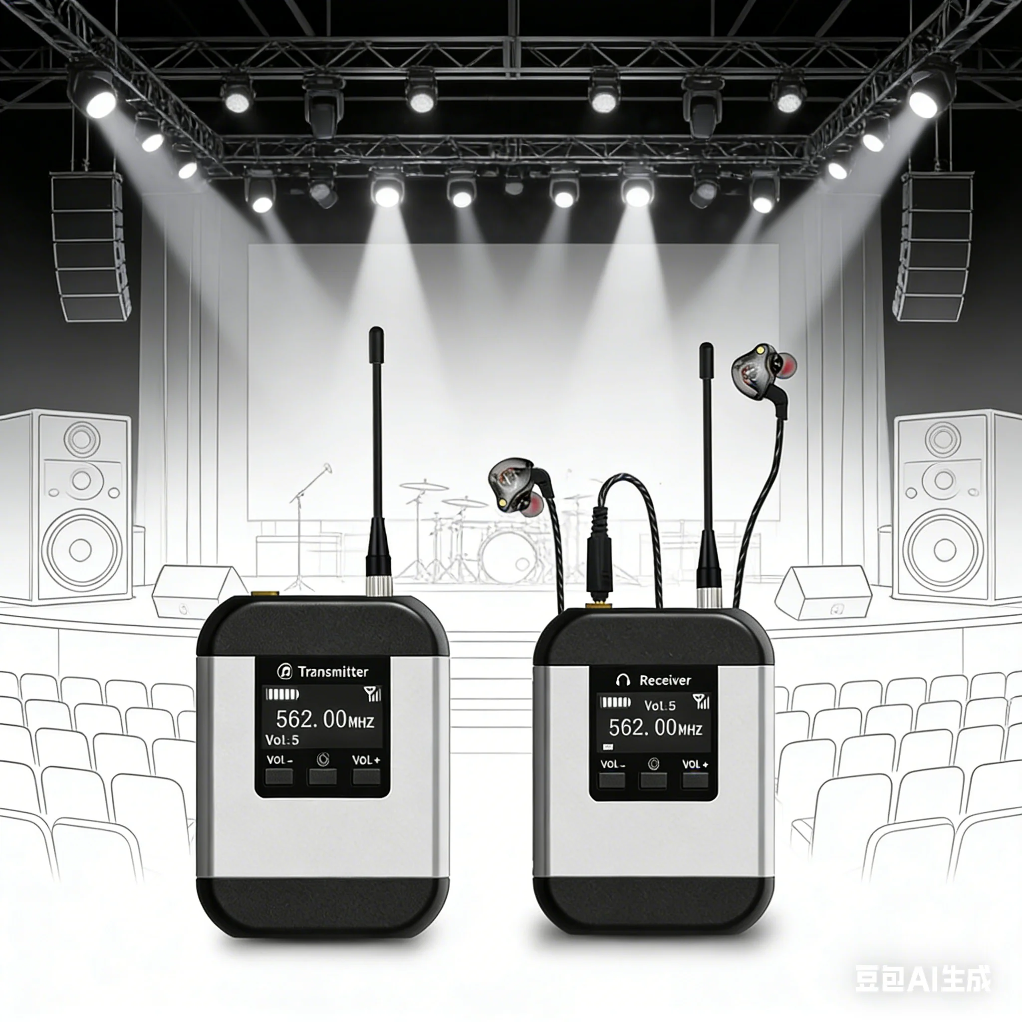 UHF Drahtloses In-Ear-Monitori – Audio & Music Xbox Bewertung und Preis