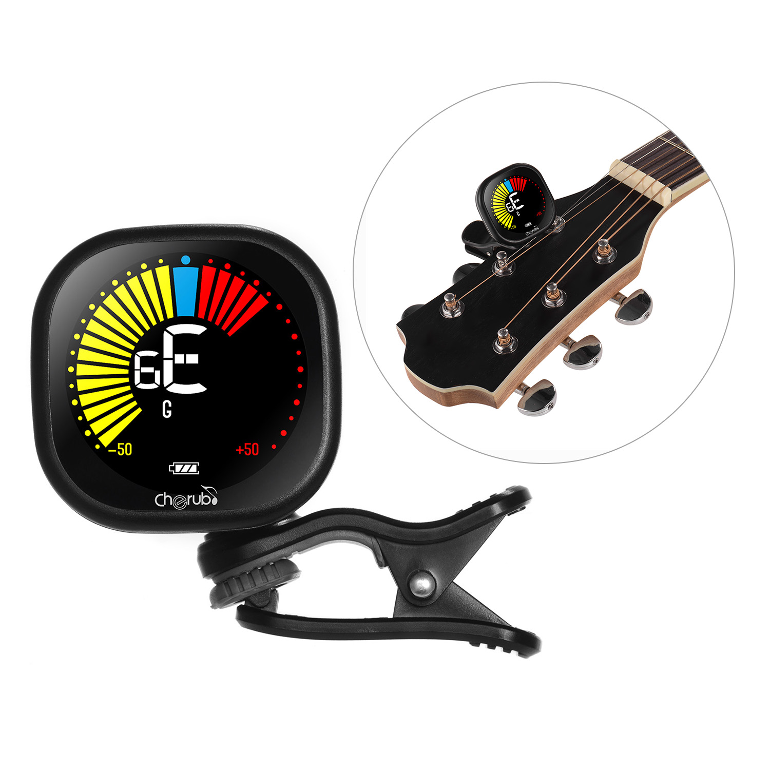Cherub WST-670 Wiederaufladbar – Guitar Tuner Clip Bewertung und Preis