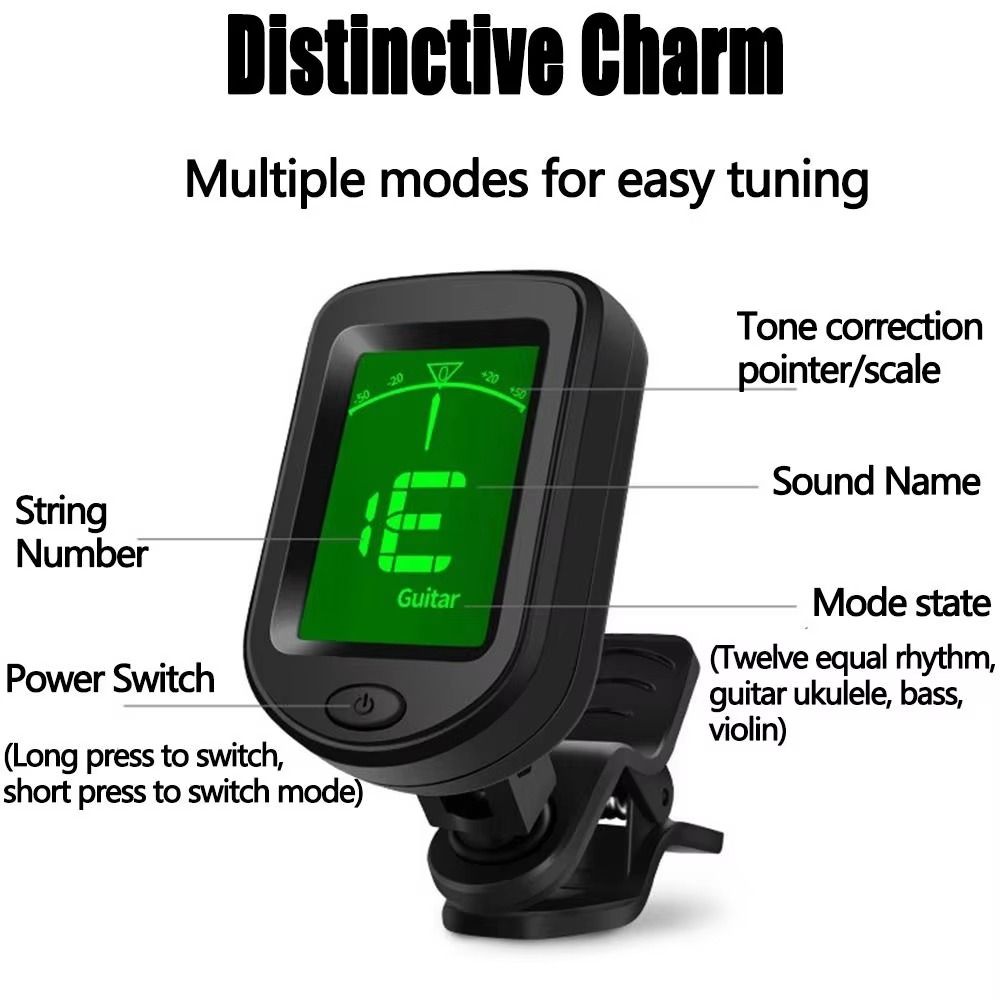 Clip-on Mini-Gitarrenstimmgerä – Guitar Tuner Clip Bewertung und Preis