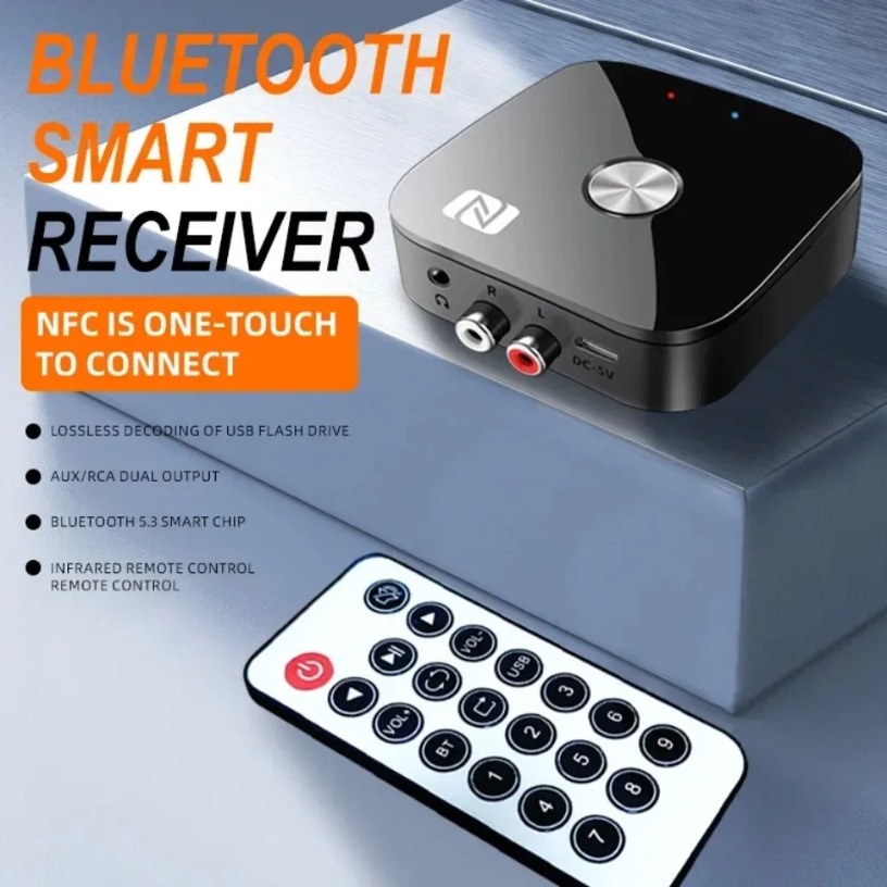 Bluetooth 5.3 NFC Audio-Empfän – Audio Music System For Home Bewertung und Preis
